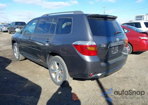 2008 Toyota Highlander Sport из США, поврежденный, VIN JTEES43AX82005634